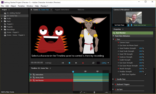 screenshot of Adobe Creative Cloud